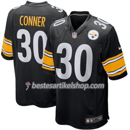 Herren Pittsburgh Steelers Trikot James Conner 30 Nike Schwarz
